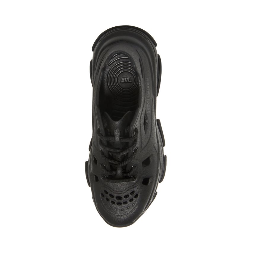 Black Steve Madden Possessive Onyx Women's Sneakers | PH 1285UBI